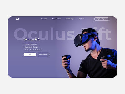 DailyUI 073 VR Virtual reality