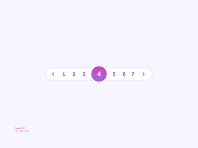 DailyUI 085 Pagination application daily 100 challenge daily ui daily ui 085 dailyui dailyui 085 dailyui 85 design desktop menu mobile number page pagination ui