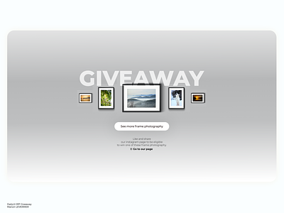 DailyUI 097 Giveaway application daily daily 100 challenge daily ui dailyui dailyui 097 dailyuichallenge design desktop giveaway giveaways ui