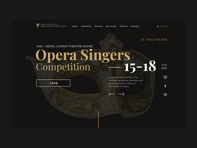 Opera event art concept dribble minimal minimalism product ui ui design uidesign