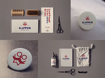 kapper 02 brand design brand identity branding icon design logo logodesign logotype mark minimal visual identity