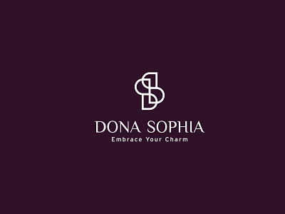 Dona sophia logo design bauhaus beauty logo brand design brand identity branding icon design logo logodesign mark minimal skincare visual identity