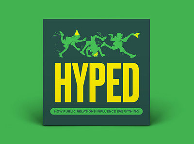 Hyped (Alternative Cover) branding graphic design illustration logo podcast podcast art podcast cover podcast cover art podcast logo vector