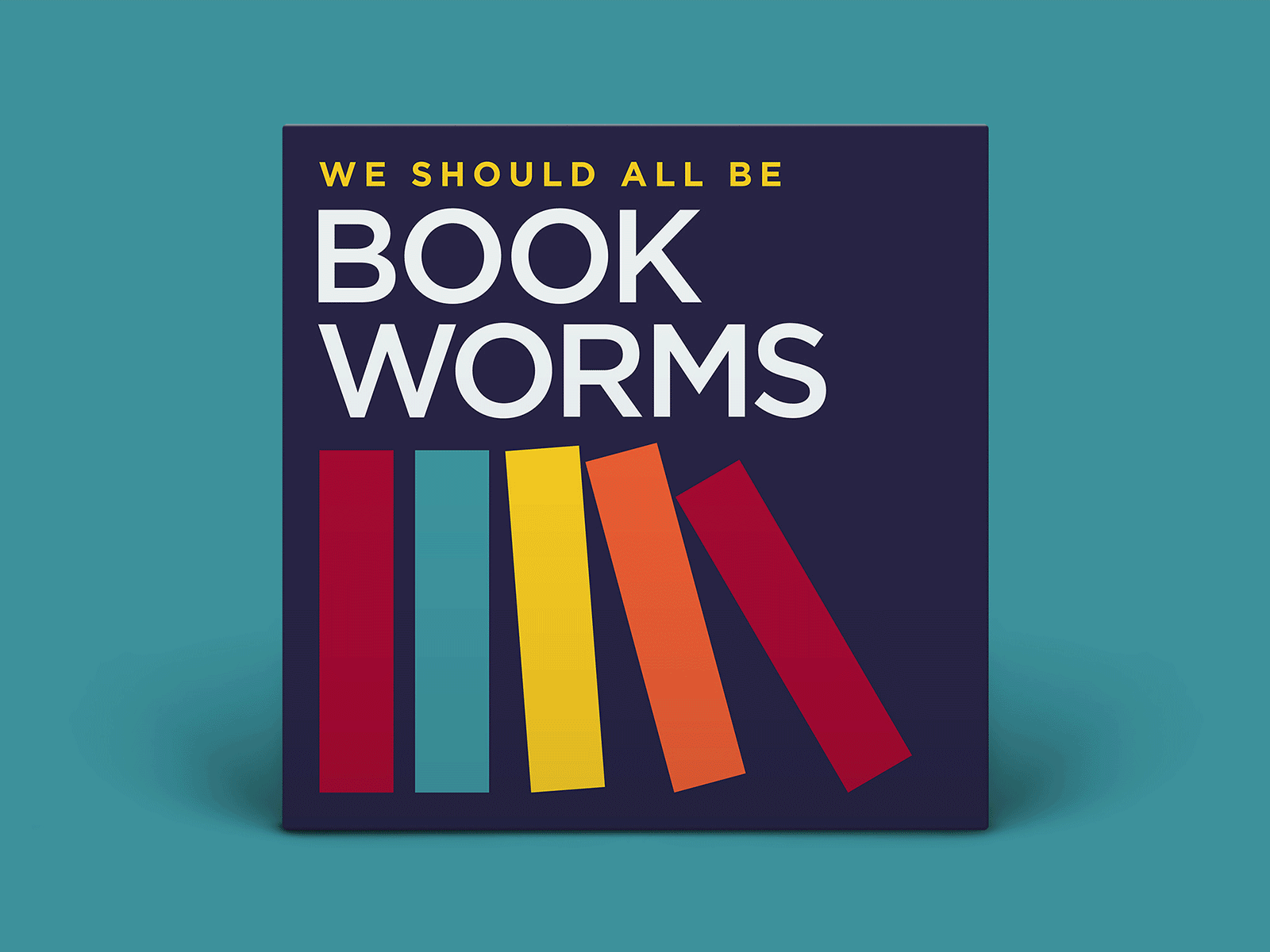 We Should All Be Bookworms — Third Draft by Art for Audio on Dribbble