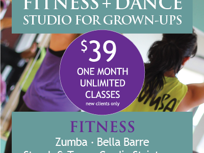 Print Ad: Abby Bella Dance Studio illustrator image print ad