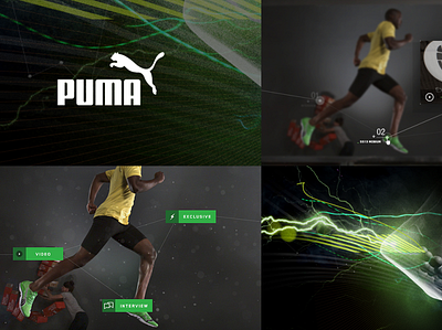 Puma design digital art digital design digital marketing puma webdesign website