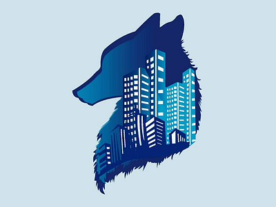 City Fox logo logo logoinspiration cityfox