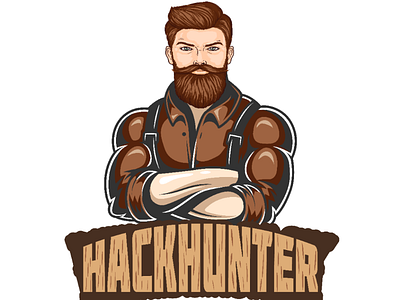 Brand Identity For HACKHUNTER logo logodesigns logotype