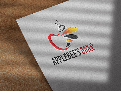 Applebee's Bar & Grill branding illustration logo