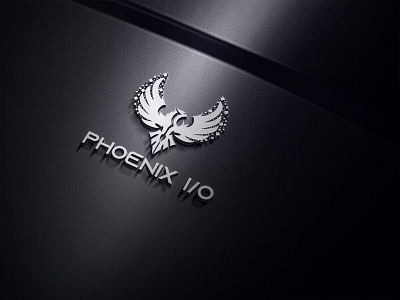 Phoenix I/0 branding design illustration logo brand manitgraphics