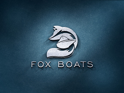 Fox Boats branding digitalpainting manitgraphics logo logo brand manitgraphics