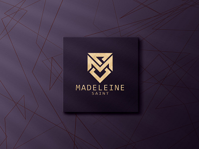 Madeleine Saint branding graphic design logo