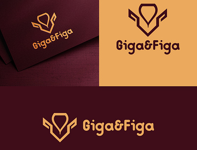 Giga&Figa branding logo motion graphics