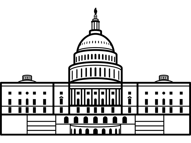 U.S. Capitol Building by Steve Morris on Dribbble