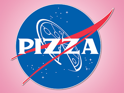 Vinny's Pizza Playoff entry logo meatball nasa pizza sticker mule vinnys pizza playoff