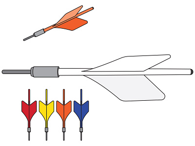 Lawn Darts illustration art lawn darts