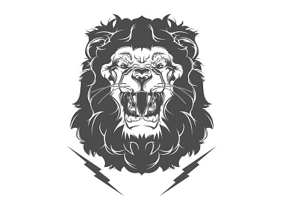 King Leon illustration illustrator king lion vector