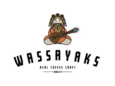 Logo: Wassayaks branding coffee design logo mark