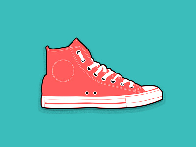 Chuck two. design graphicdesign illustrator shoe vector