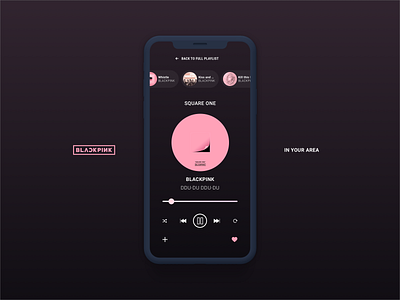 BLACKPINK | Music Player