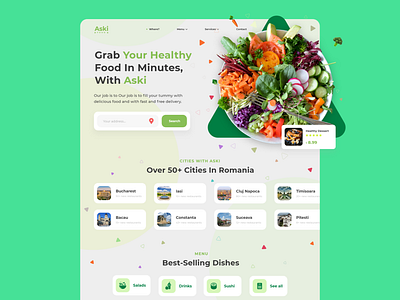 Aski Food - Online food ordering and delivery platform