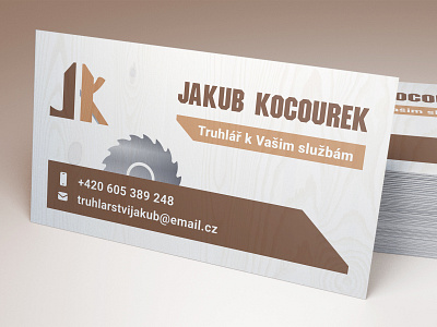 Jakub Kocourek business card