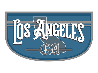 Los Angeles california los angeles vector vectornator