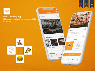 Food Delivery App Design