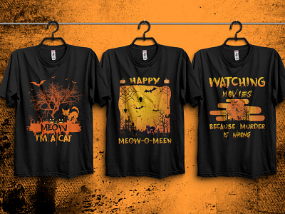 Trendy Halloween T-Shirt Design V.04