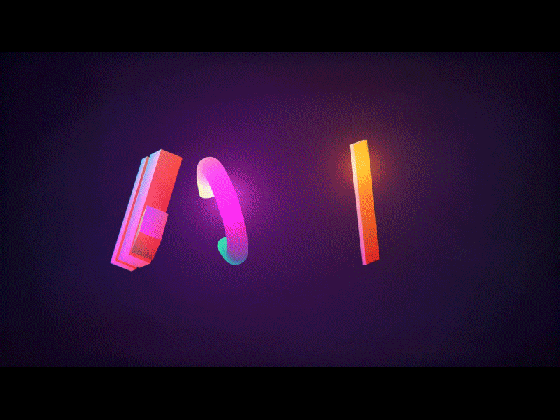 The Power of Like 3d abstract after effects animation type typography