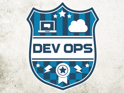 DevOps crest revised badge crest devops