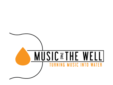 Music at The Well Logo branding graphic design logo vector