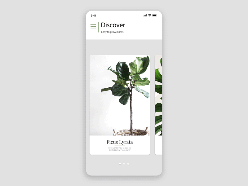 plant app design