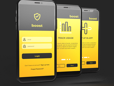 Boost Energy App Redesign