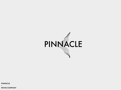 PINNACLE Movie Productions branding design flat graphic design illustration illustrator logo minimal vector