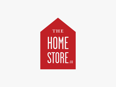 The Home Store home house logo real estate tag