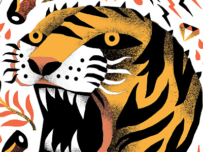 Tiger illustration tiger