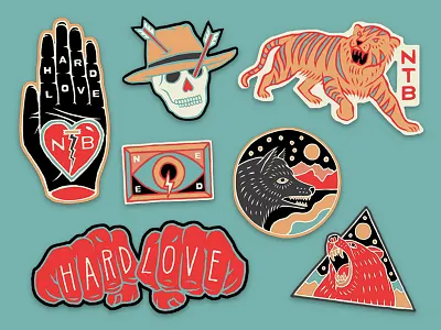 Patch Designs illustration patches