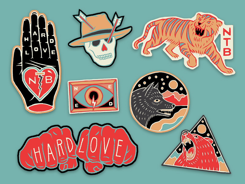 Patch Designs by Joshua Noom on Dribbble