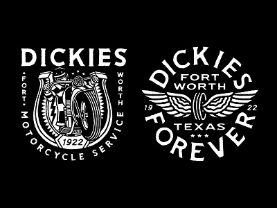 DICKIES apparel dickies illustration motorcycles