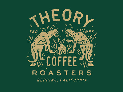 Theory Coffee Roasters coffee illustration t shirt