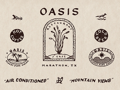 Oasis Cafe Brand Exploration