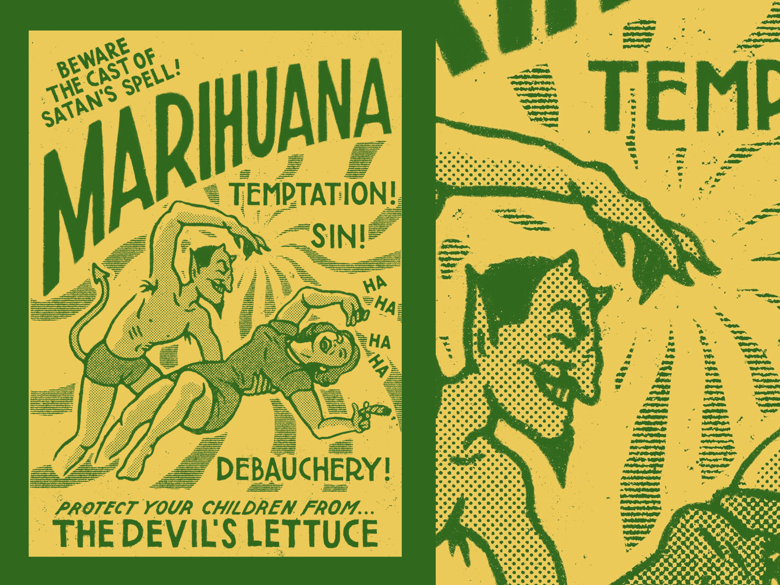 Devil's Lettuce by Nathan Burgess on Dribbble