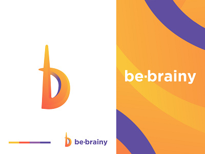 Be-Brainy Educational Start-Up Logo Design