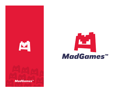 Mad Games - Gaming Logo Design brand brand and identity branding game design games games logo gaming gaming logo gaminglogo identity khaerulrisky logo logo designer logo designs logodesign logomaker logotype minimalist orbitdesignbureau portfolio