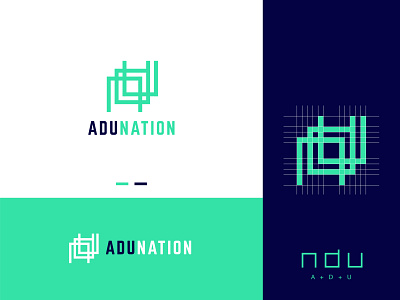 Adunation - Real Estate Construction Company Logo Design