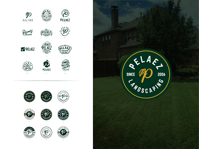 Logo Design Project for Pelaez Landscaping