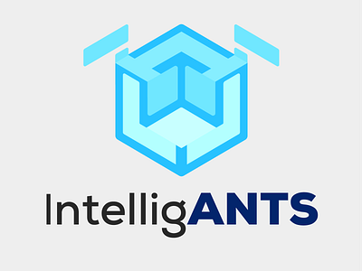 IntelligAnts Logo branding clean design design digital logo logo logo design logodesign logotype modern logo tech logo