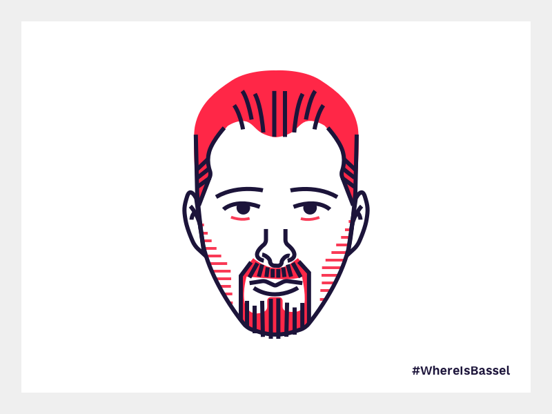 #WhereIsBassel competition syria creativecommons bassel character face illustration