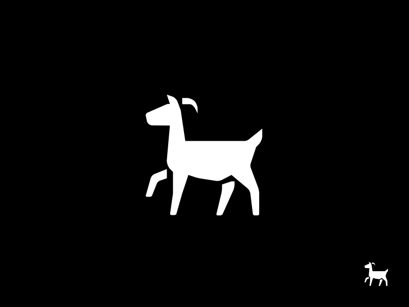 Goat Logo goat icon logo mark sheep